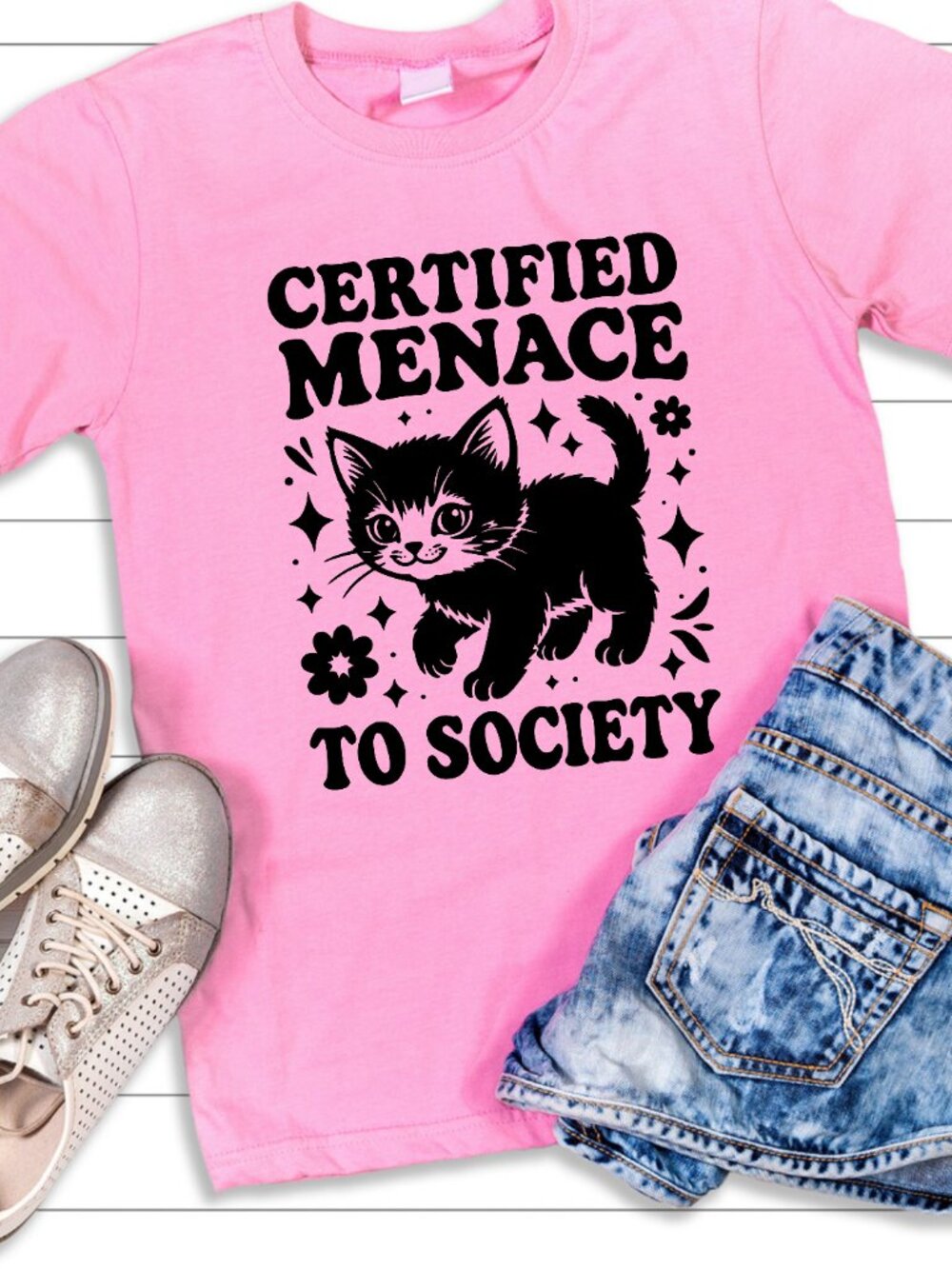 Certified Menace To Society Handmade Tee